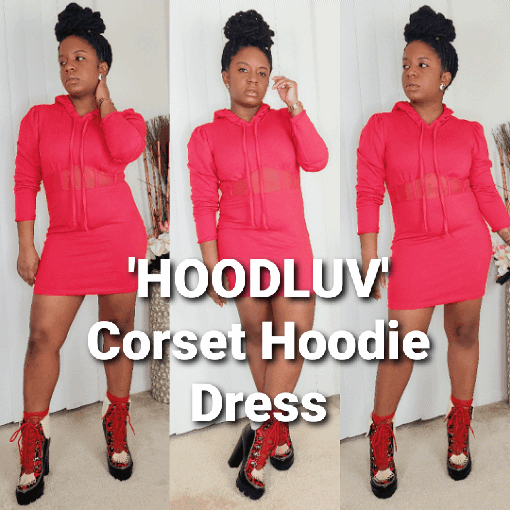 HOW TO STYLE A HOODIE DRESS
