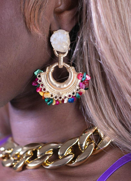 NIA - Colorblock Rock Drops