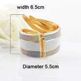 DARLA - Gold Wing Cuff Bracelet