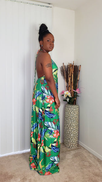 Tropical-Maxi-Dress-green