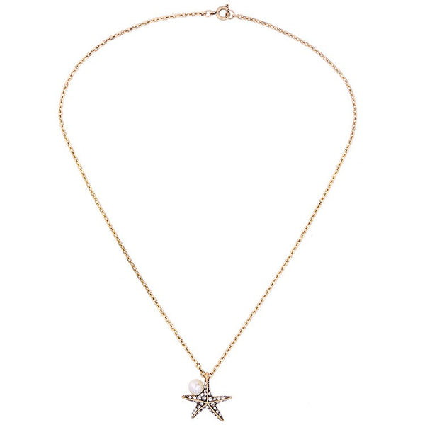 *YARA - Starfish Pearl Necklace