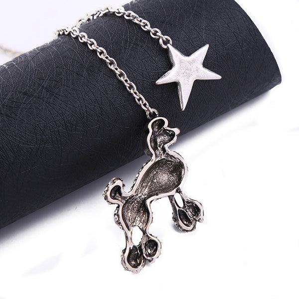 *CRESA - Poodle Lariat Necklace
