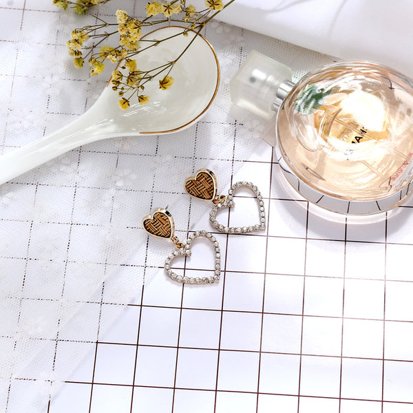 Sweetheart-Tweed-Hoops-earrings