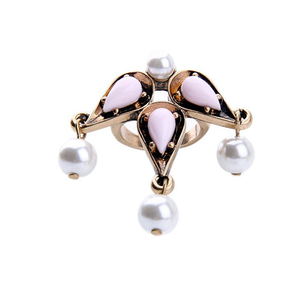TEMIR - Petal Pearl Ring