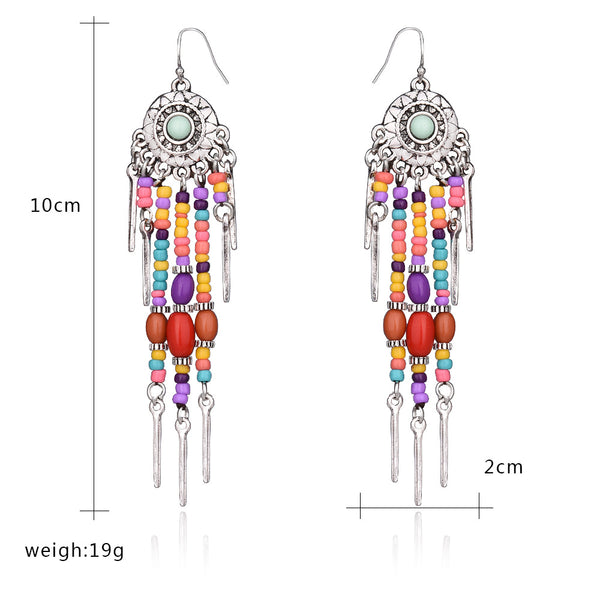MIKKI - Boho Beaded Chandeliers