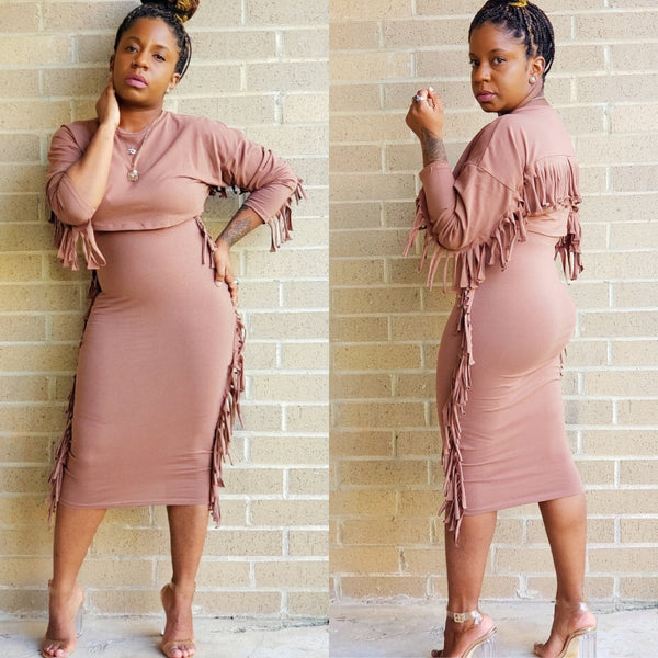 Fringe-Midi-Skirt-Set-mocha