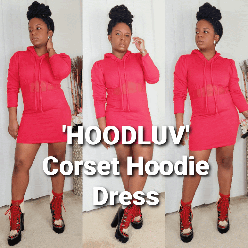 HOW TO STYLE A  HOODIE DRESS