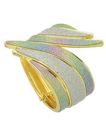 DARLA - Gold Wing Cuff Bracelet