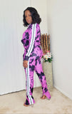 DOWN TO RIDE - Tie Dye Tracksuit