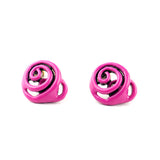 BRYNN - Abstract Rose Studs