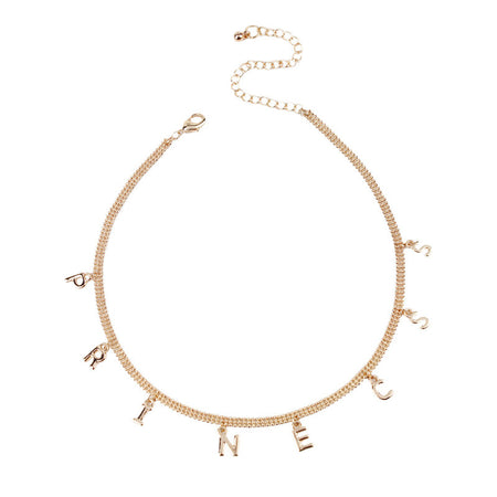 *TAJ-Purple Stone Pendant Chain Necklace