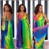 KIMA - Rainbow Maxi Dress