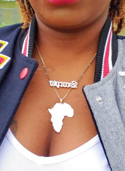 MOTHERLAND - Africa Pendant Necklace