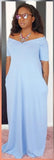 LAUREN - Jersey Maxi Dress