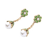 VINITA - Vine Pearl Earrings