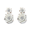 AVIA - 3D Rose Pendant Earrings